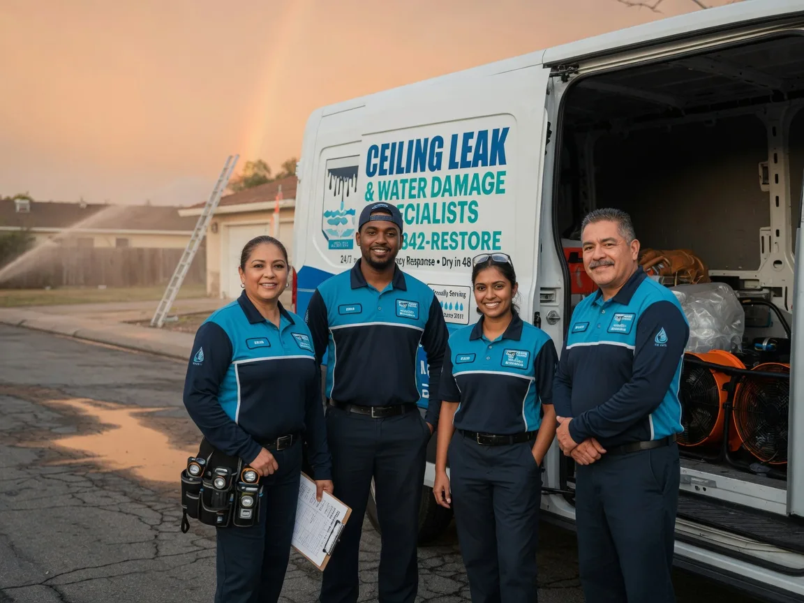 Ceiling Leak Cleanup company in Garland, ME