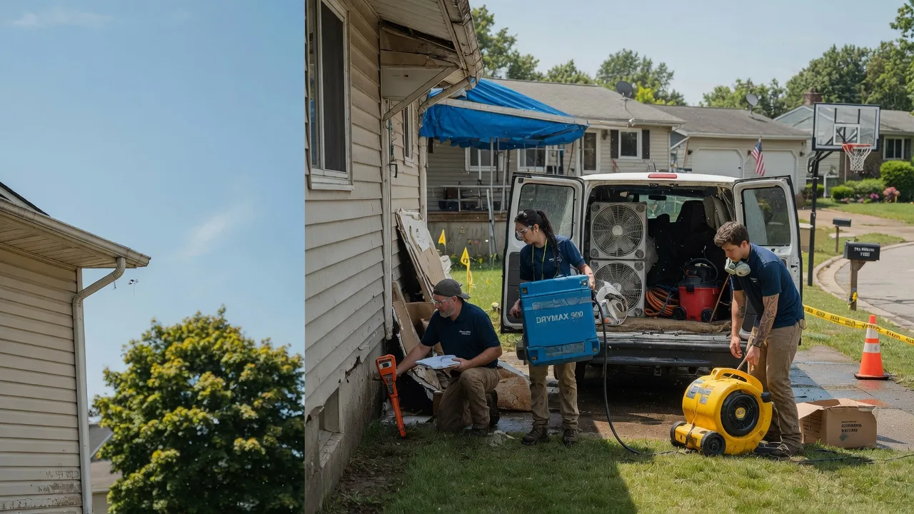 Ceiling Leak Cleanup in Garland, ME near me